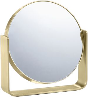 Bordsspegel m 5x förstoring Ume Brass finish