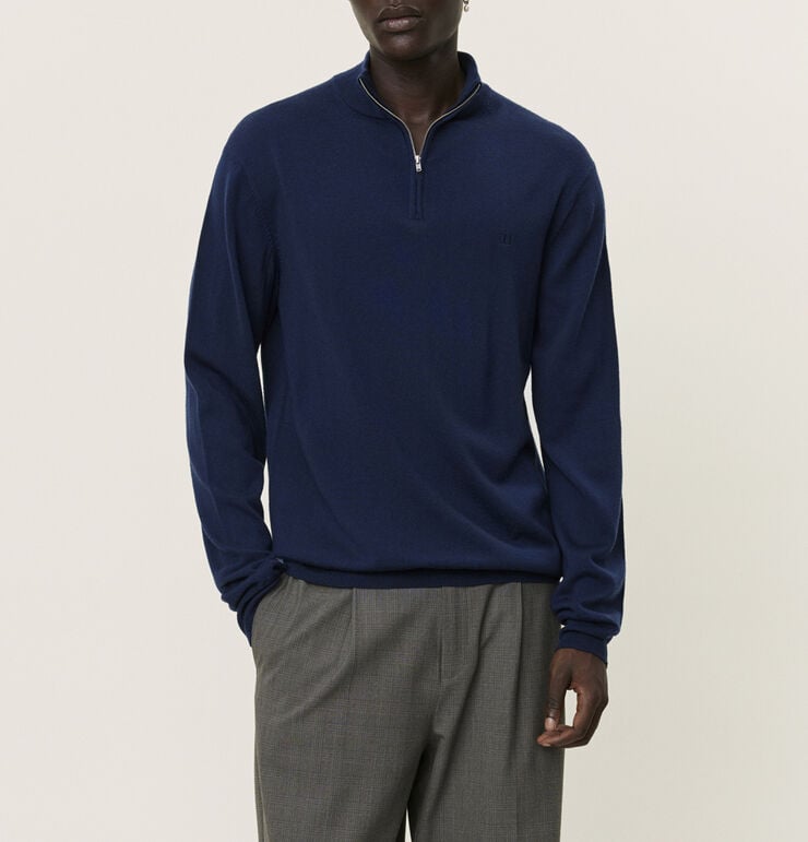 Greyson Half-Zip Merino Knit