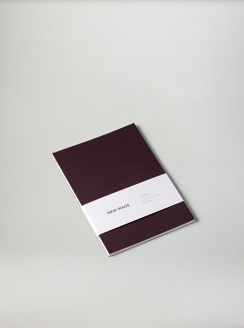 Notebook Port Wine - Softcover/Ruled