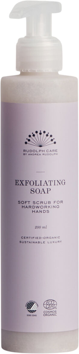 Exfoliating soap