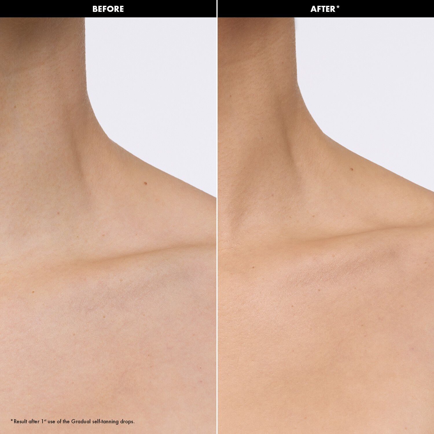 Progressiva brun-utan-sol-droppar - med DHA och hyaluronsyra