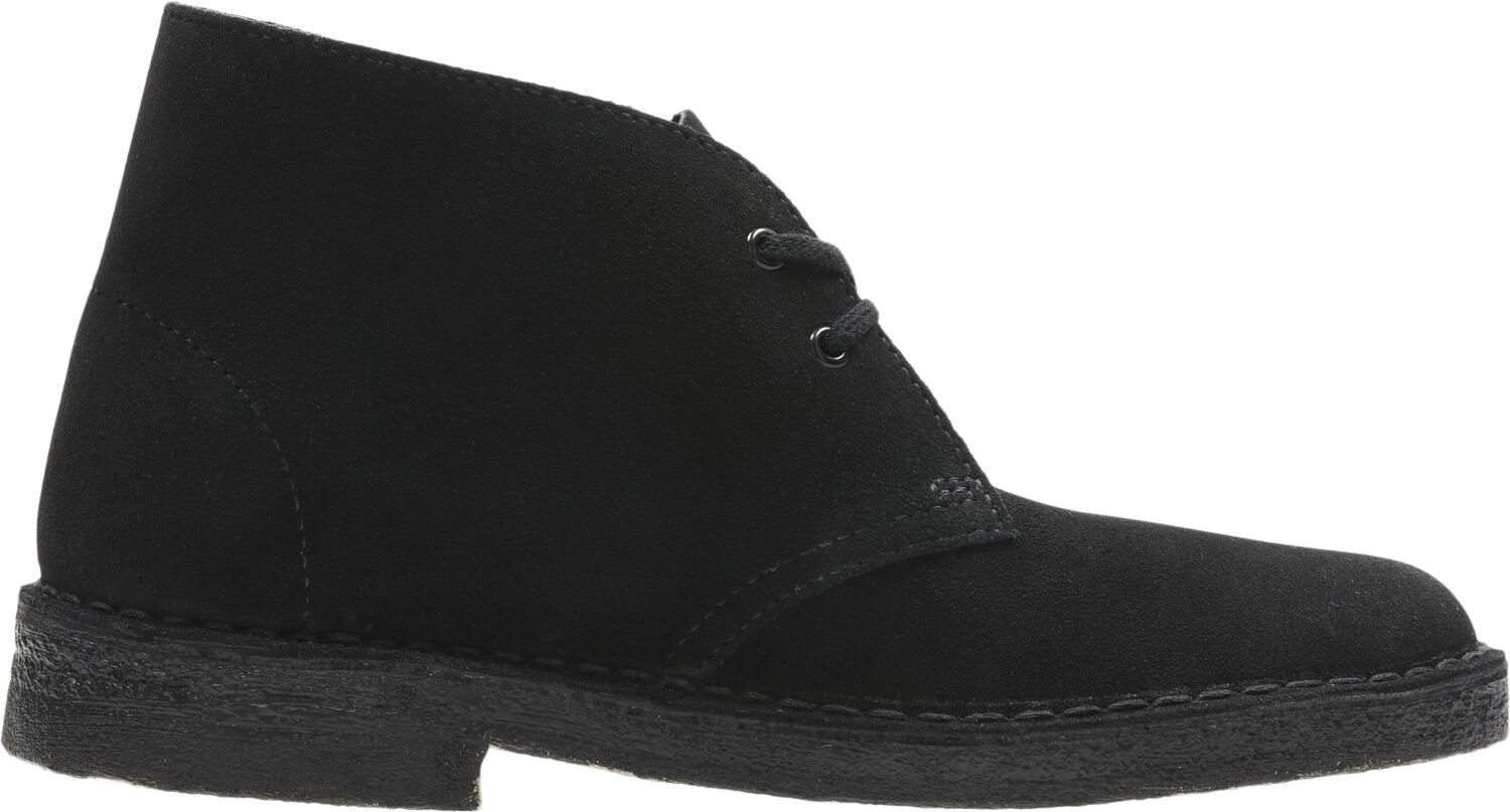 Desert Boot. Black Sde, D, 4