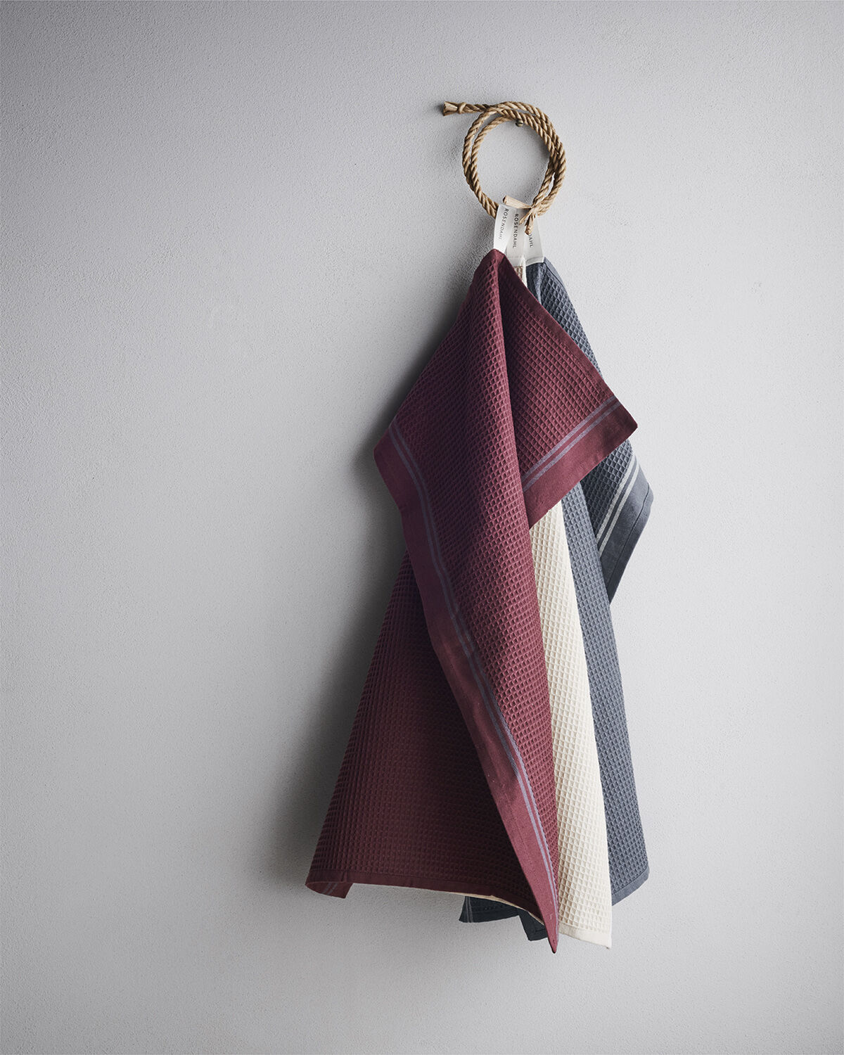 Alpha Viskestykke 50x70 cm bordeaux