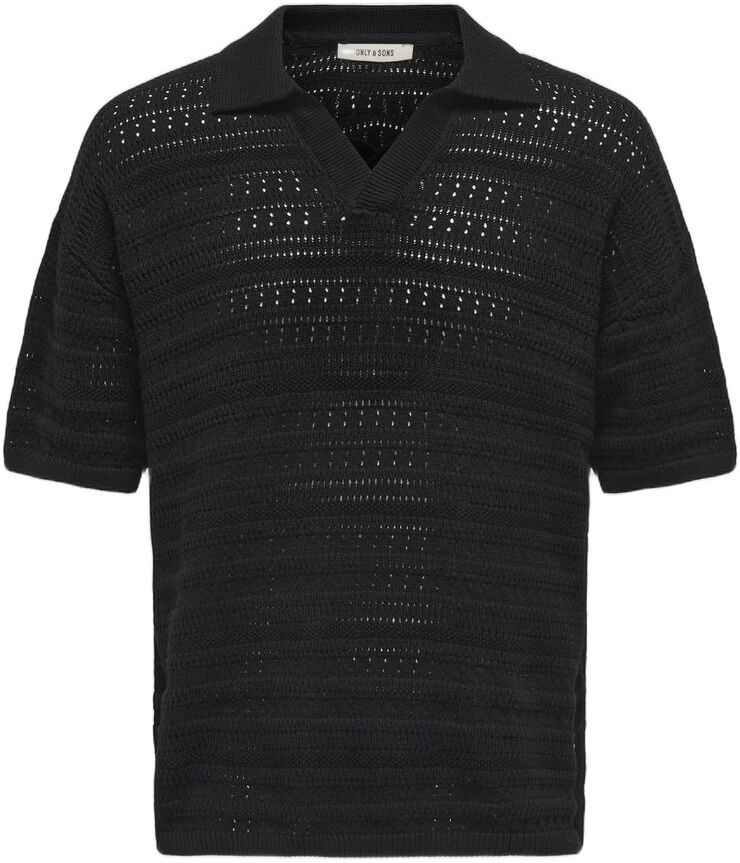ONSGRAYSON DS 5 CHOCHET POLO KNIT N