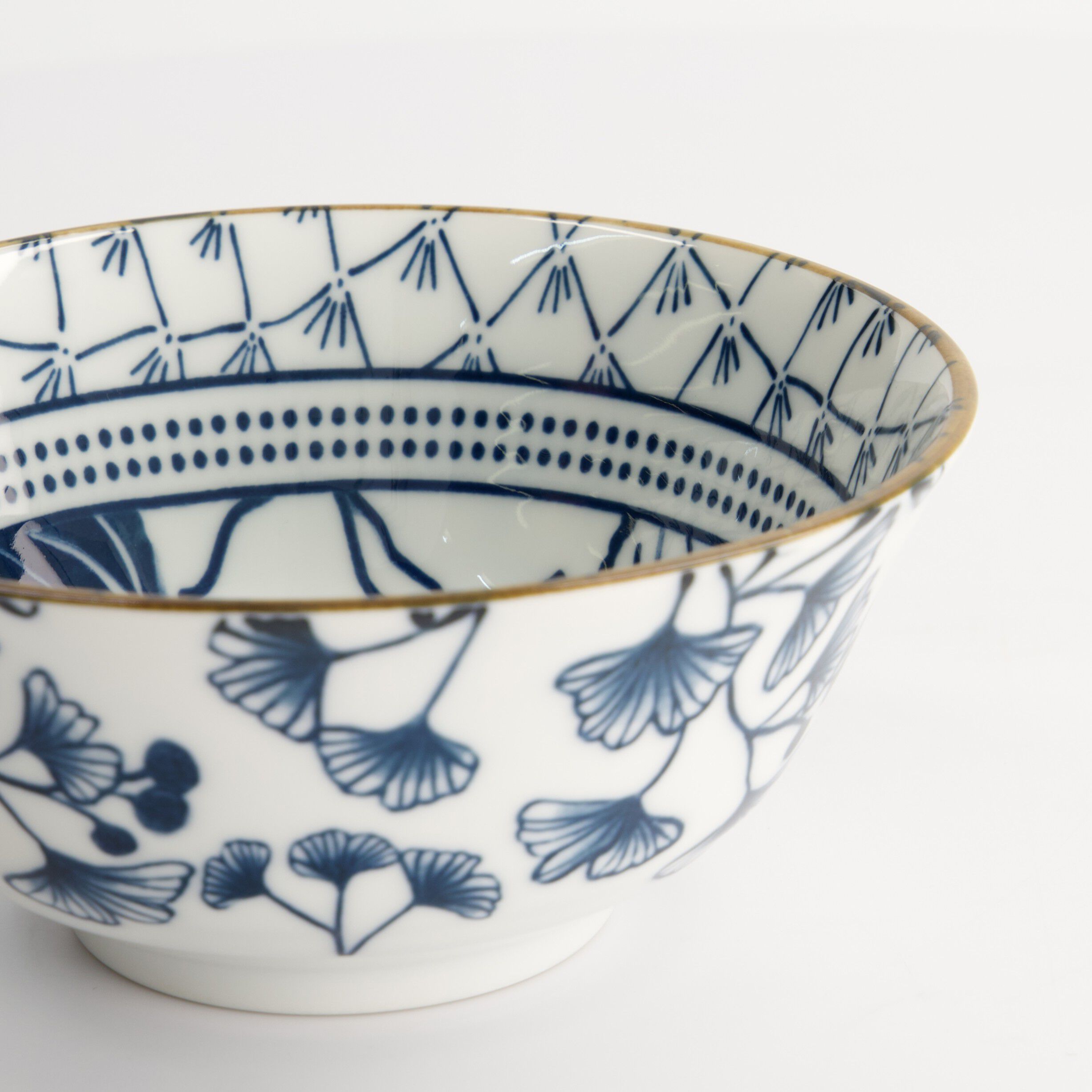 Flora Japonica Tayo Bowl 15.2x6.7cm 500ml Ivy FK-8022/B 6/48