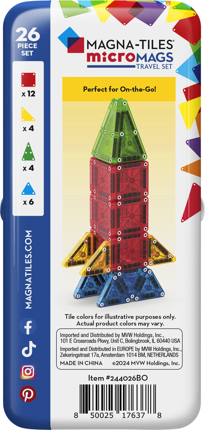 MAGNA-TILES microMAGS Tra