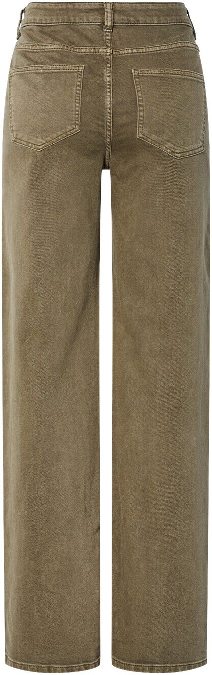 Pcsilke Mw Wide Colored Jeans Noos Bc