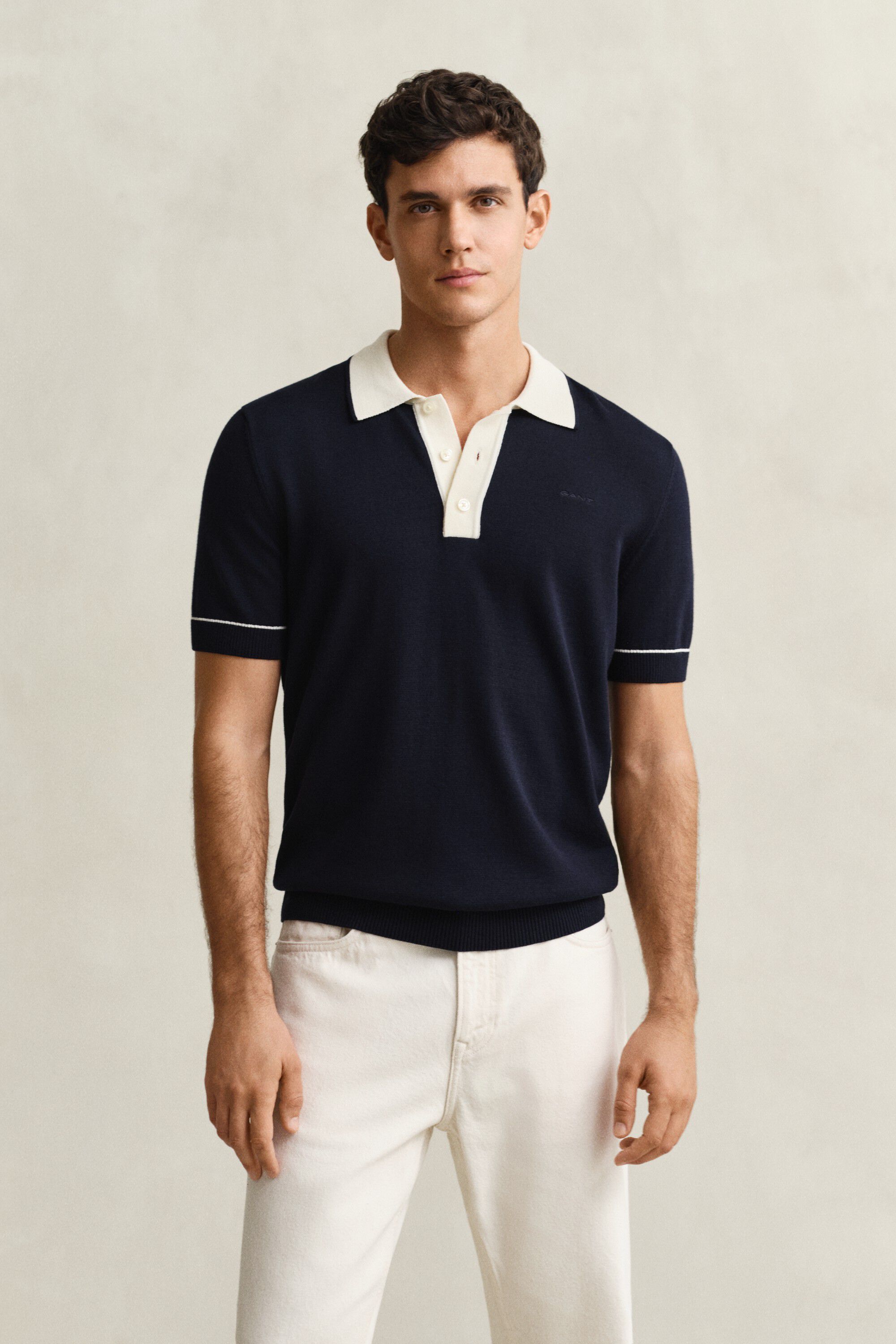 COTTON MODAL POLO