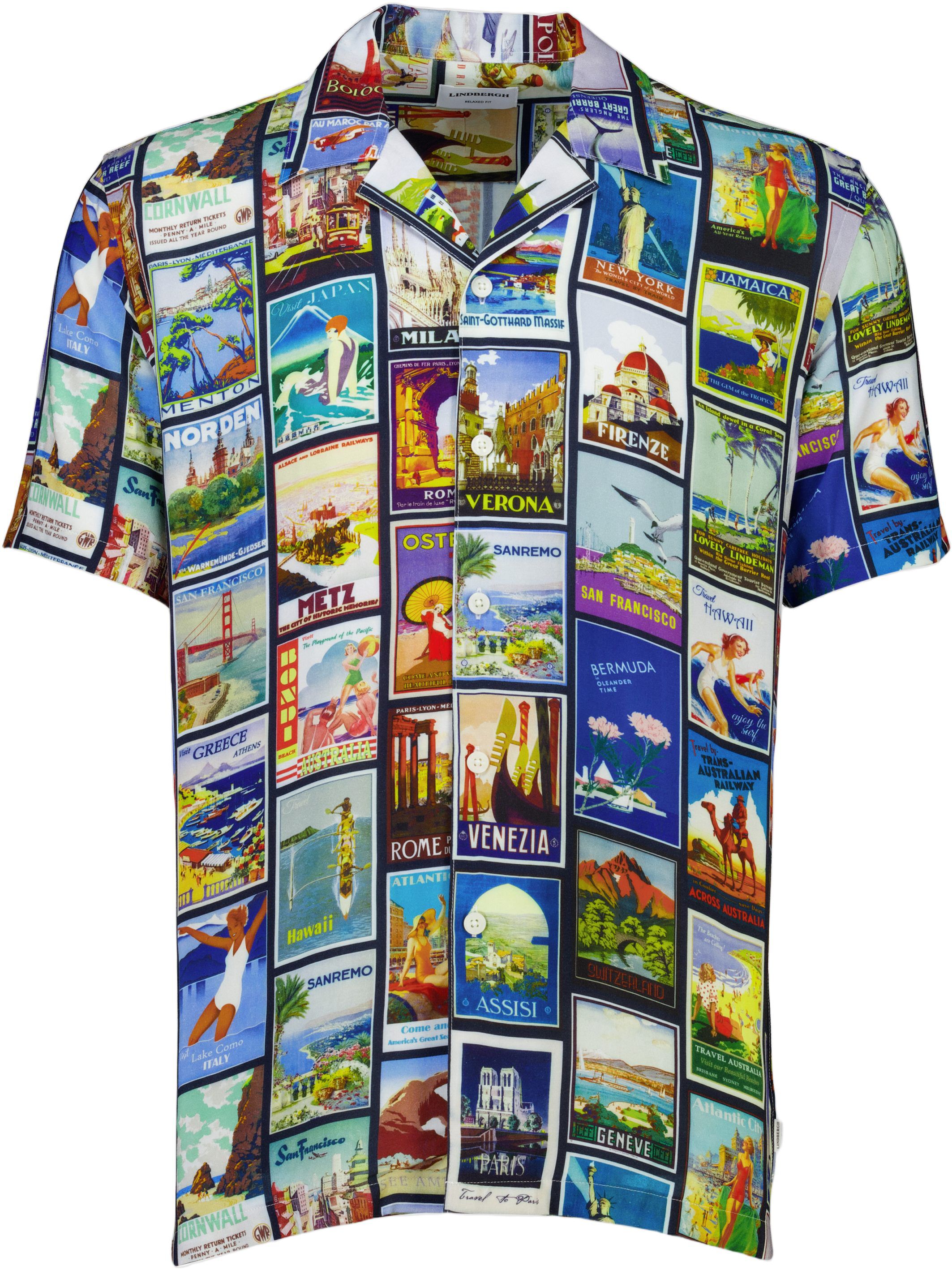 Resort viscose aop shirt S/S