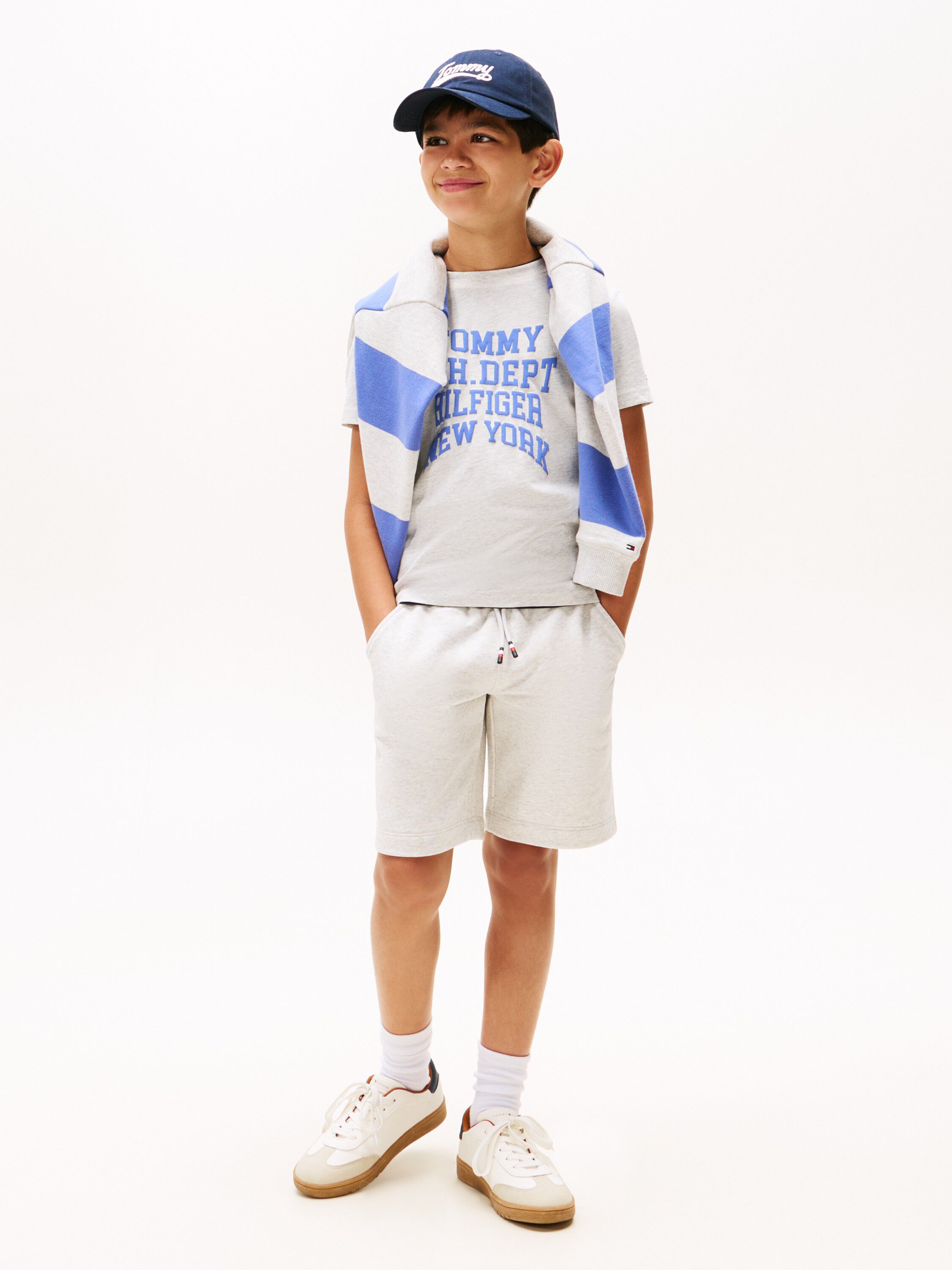 ATHLETIC VARSITY PRINT TEE SS