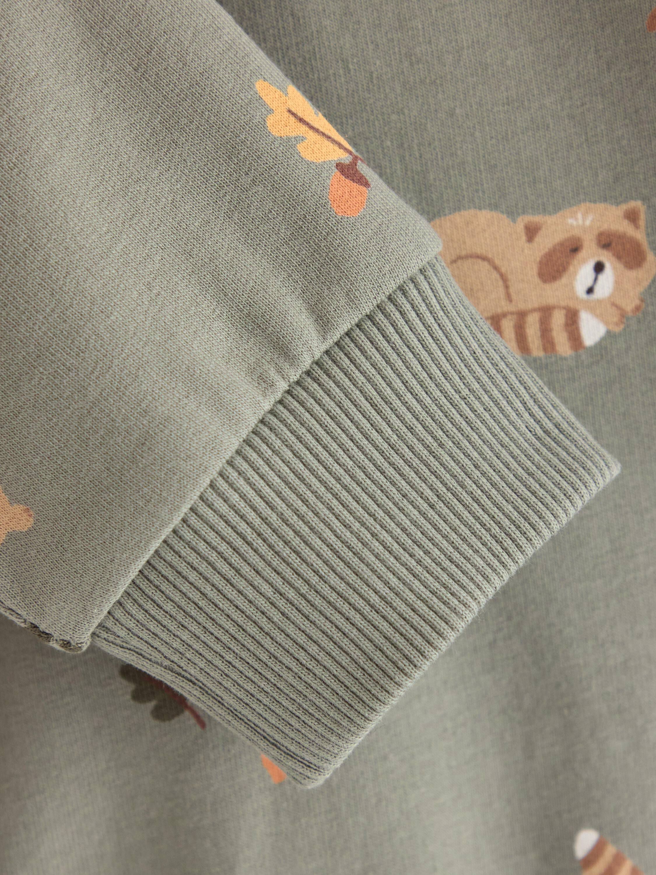 Sweater raccon aop