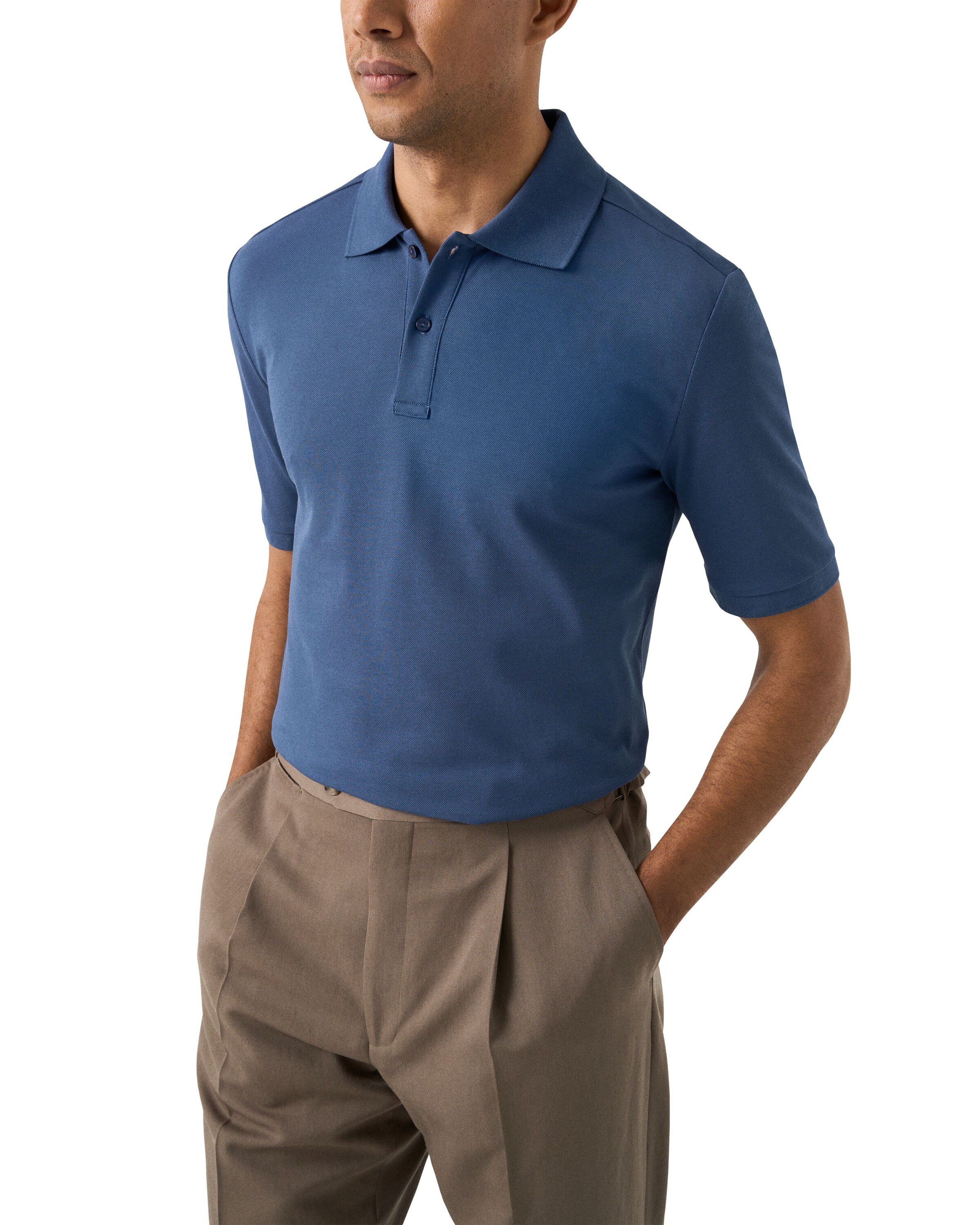 Pima Cotton Pique Polo Shirt