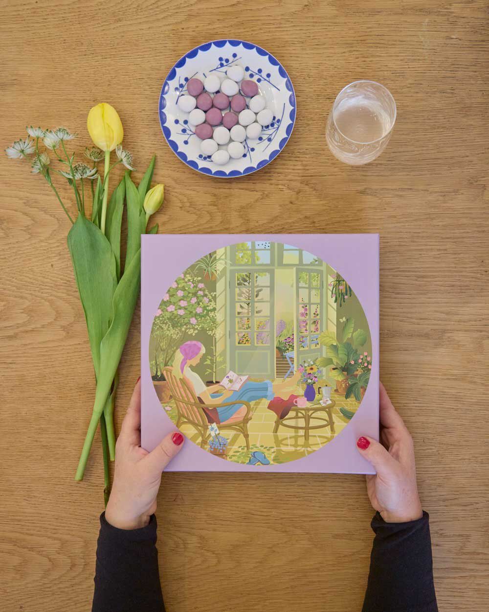 MORNING GLOW - puslespil med 1000 brikker