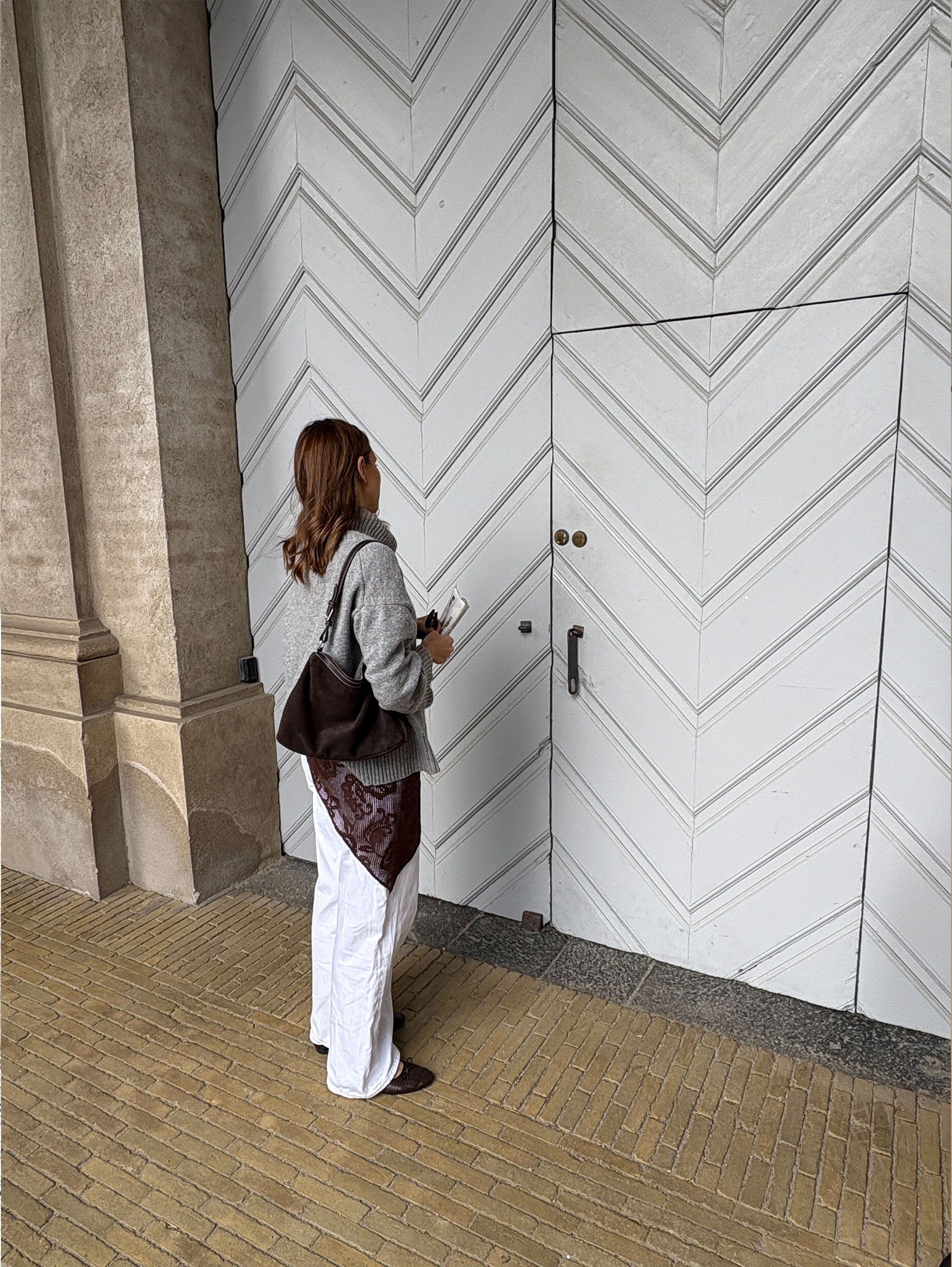 Suede Ginni Medi Bag