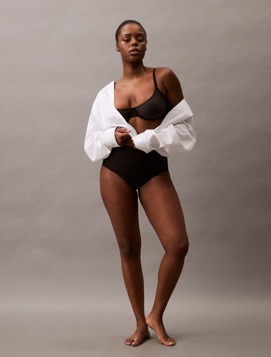 SCULPTED FIRM MESH BRIEF