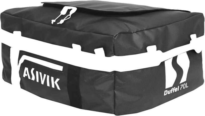 ASIVIK Travel Duffel 70L, Black