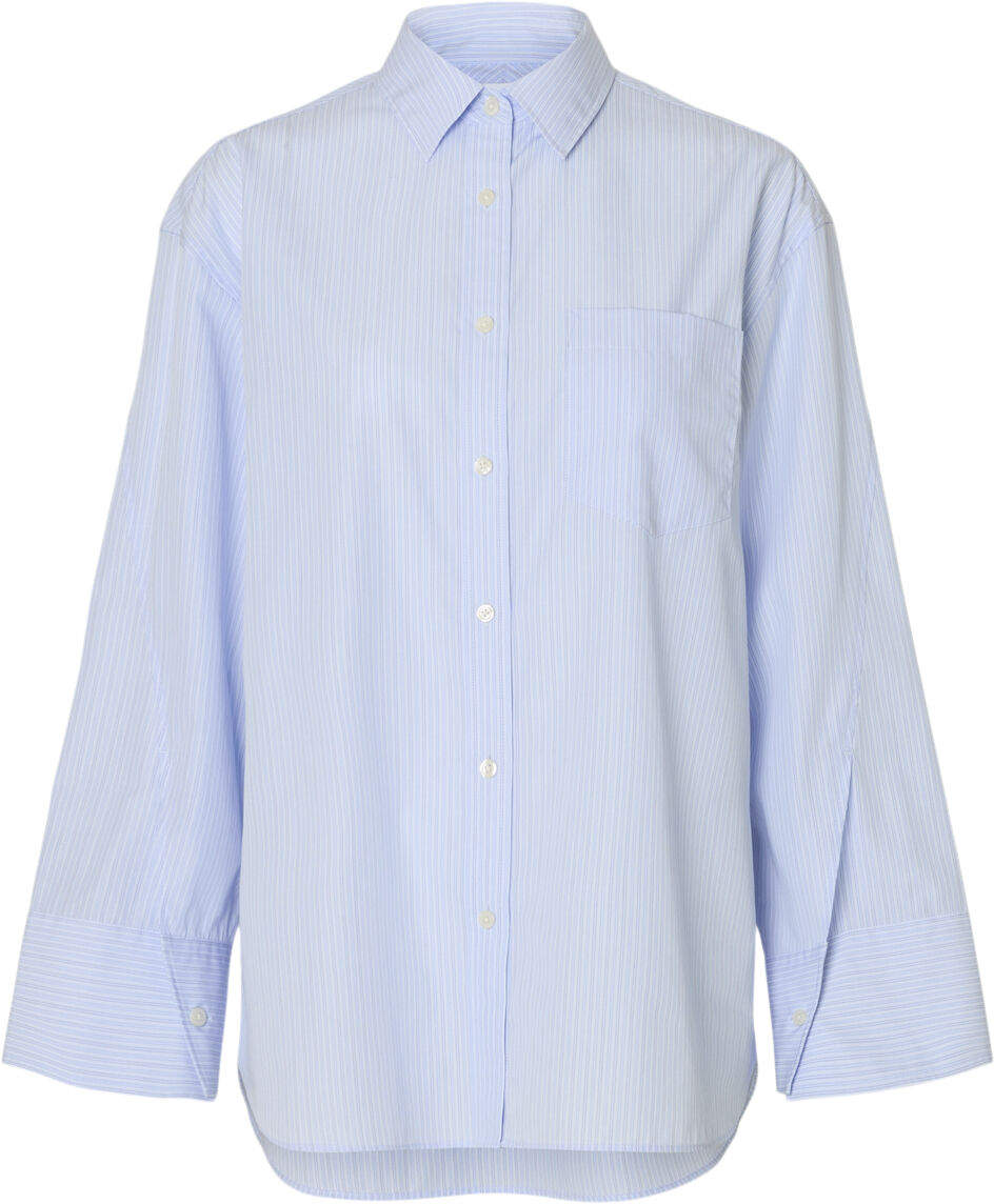 SLFDAN LS OVERSIZED STRIPED CUF SHI