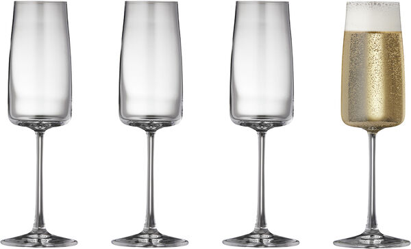 Champagneglas Zero 30 cl 4 st