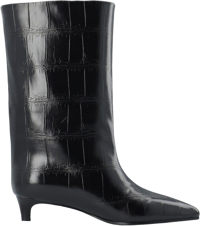 BIAAMELIA Wide Mid Pull On Boot Faux Leather