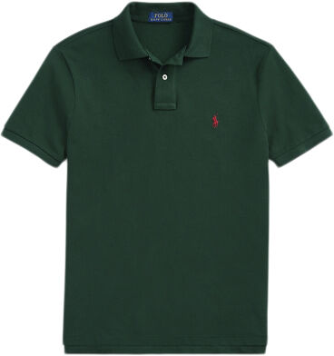 Custom Slim Fit Mesh Polo Shirt