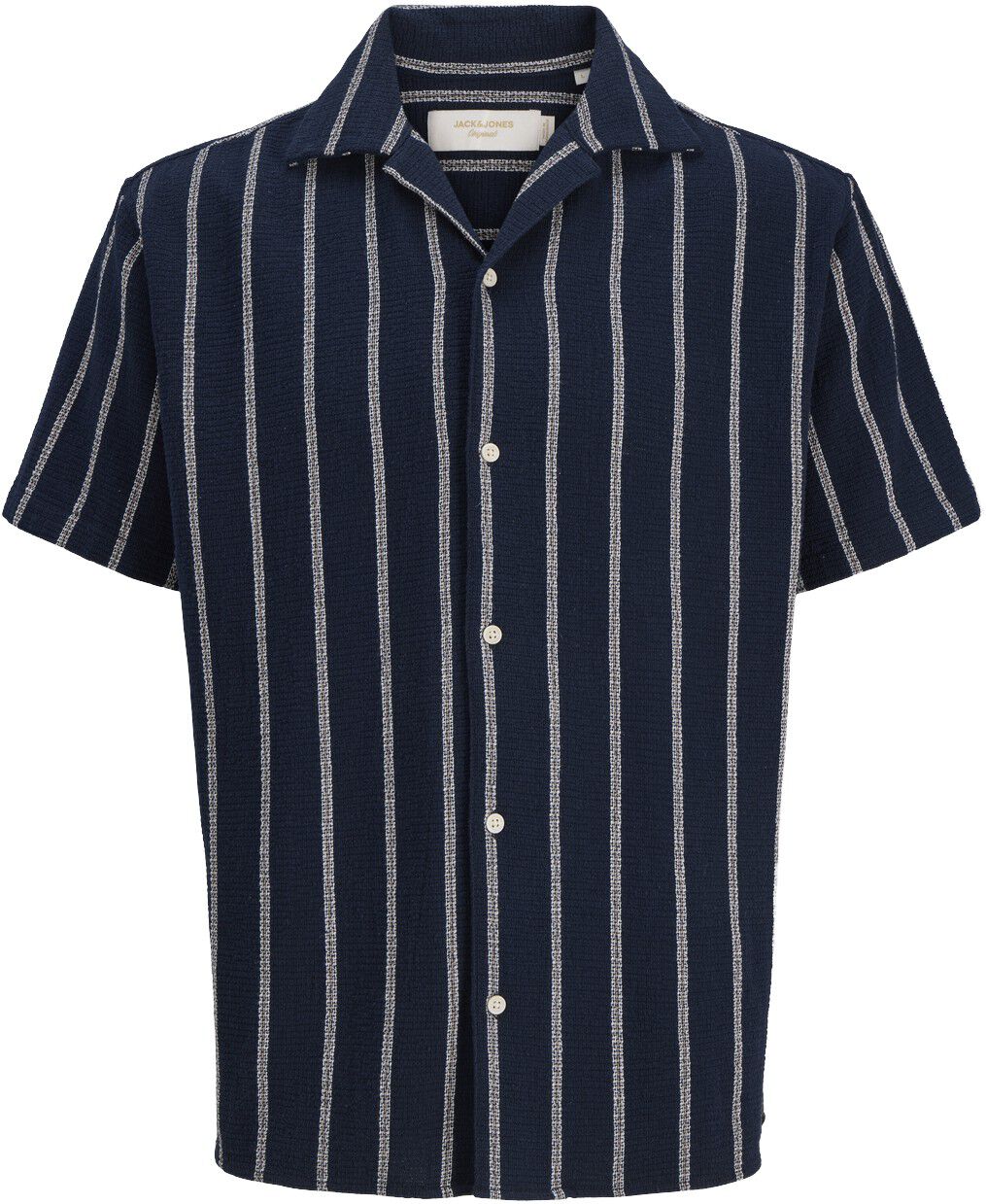 Jjecoba Stripe Resort Shirt Ss Sn Jnr