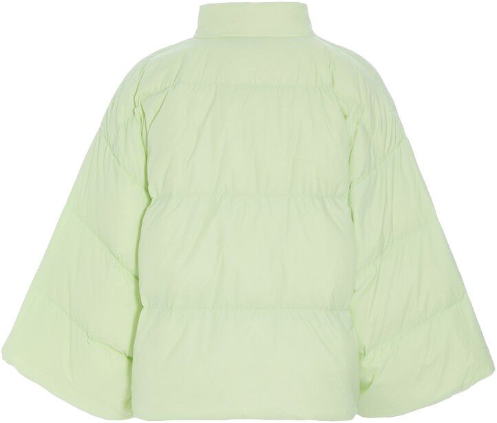 Feather down jakke med krave