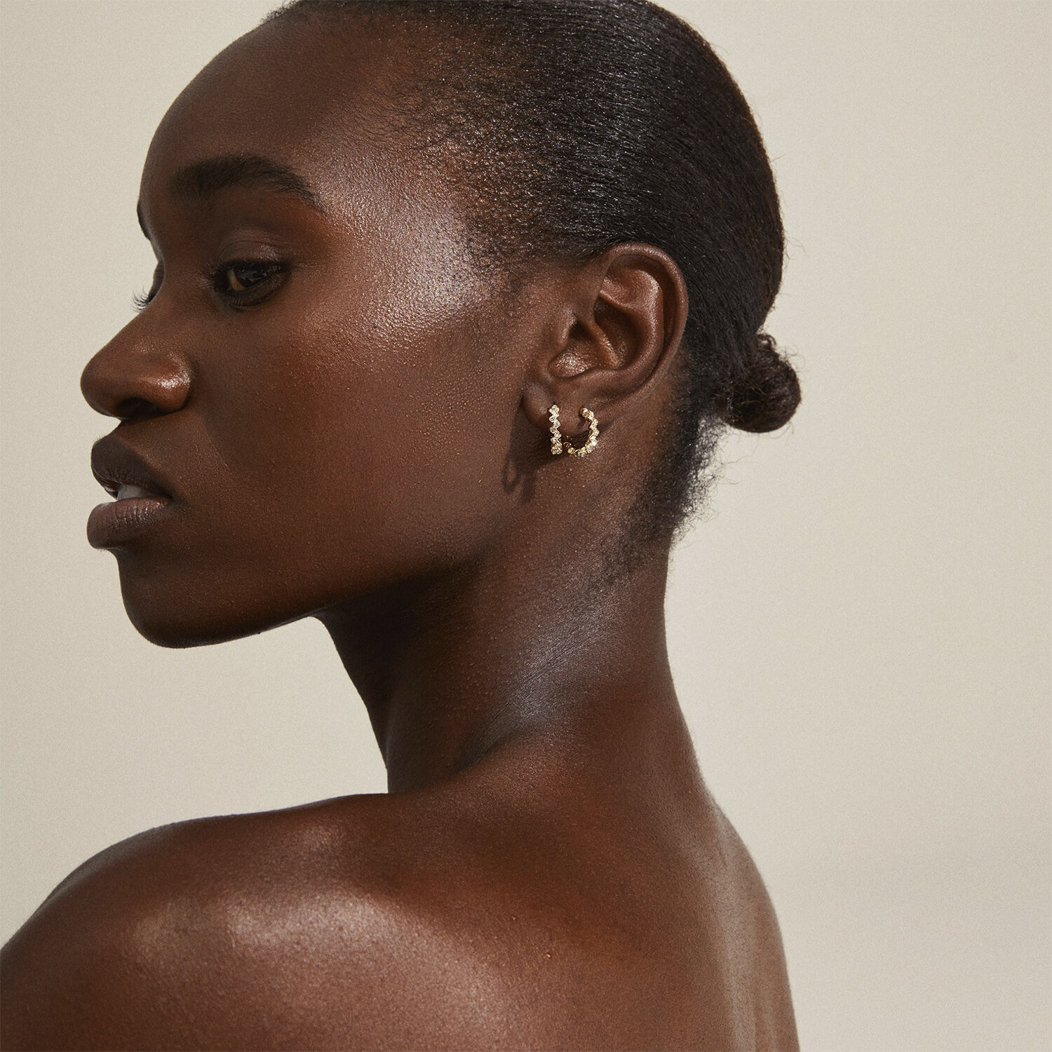 &Oslash;reringe : Ester : Guldbelagt : Kry