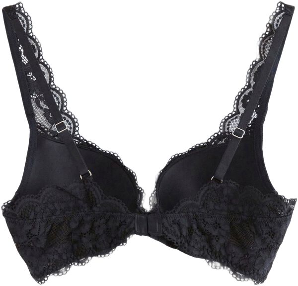 Malva push-up-bh med spets