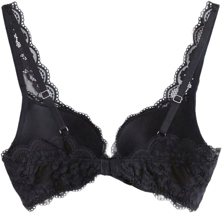 Malva push-up-bh med spets
