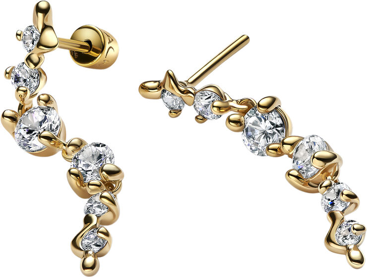 Arctic Earring Medium Gold