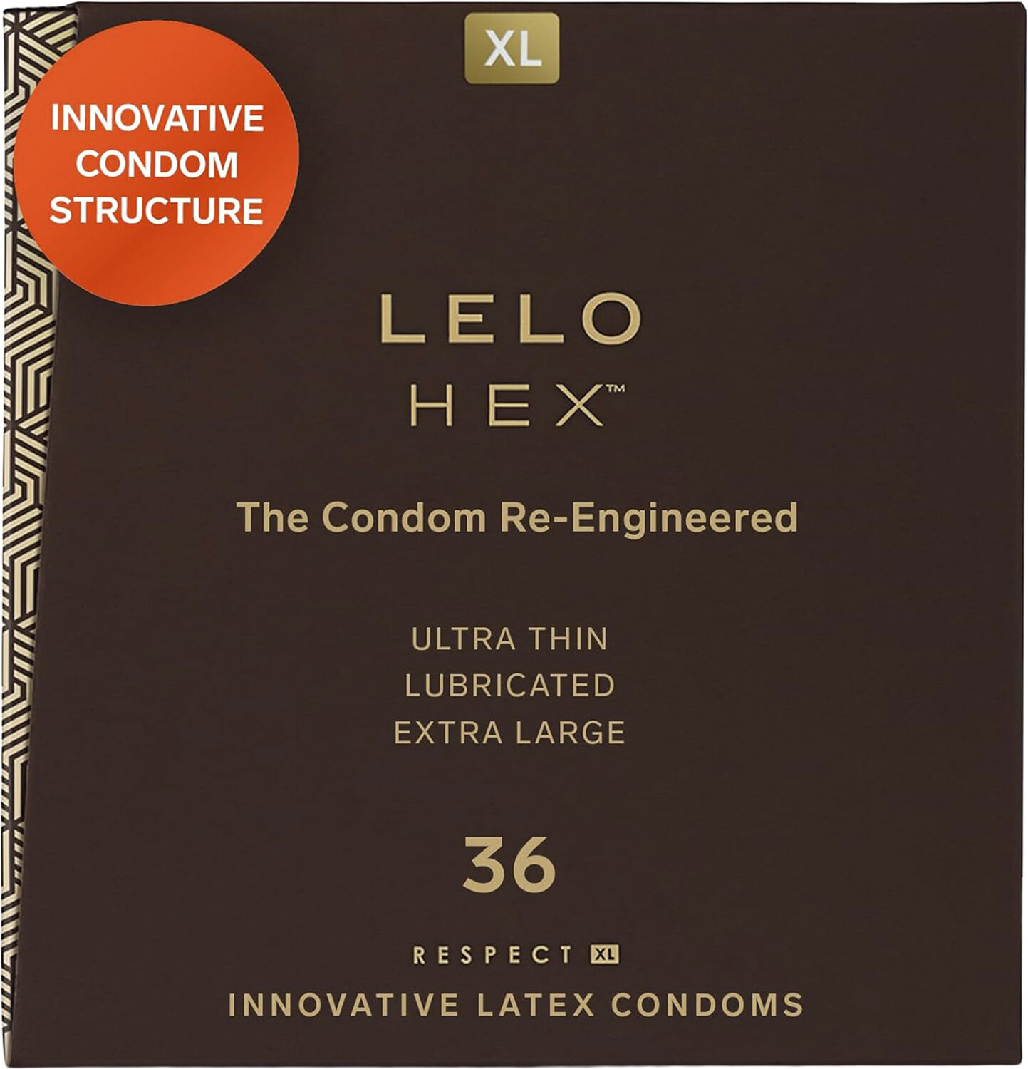 HEX Kondomer Respect XL - 36 Stk