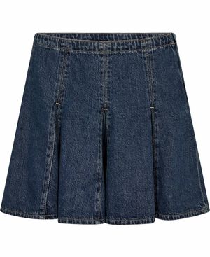 GODET MINI SKIRT FELL OFF STON