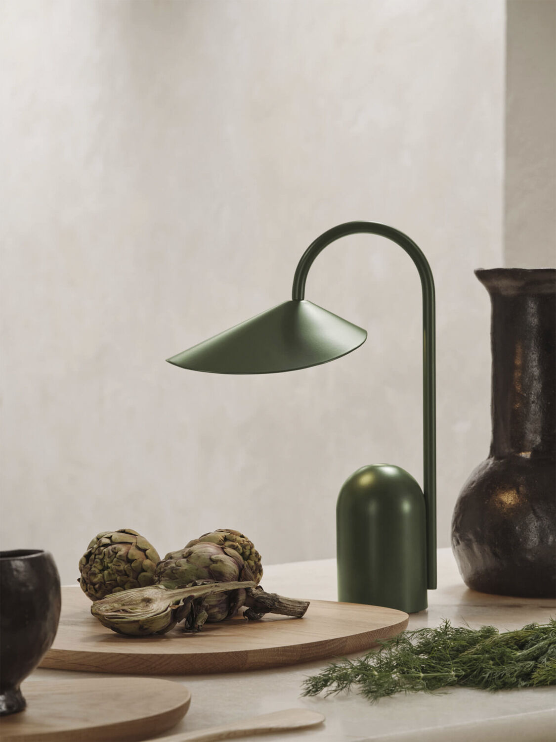 Arum Portable Lamp - Grass Green