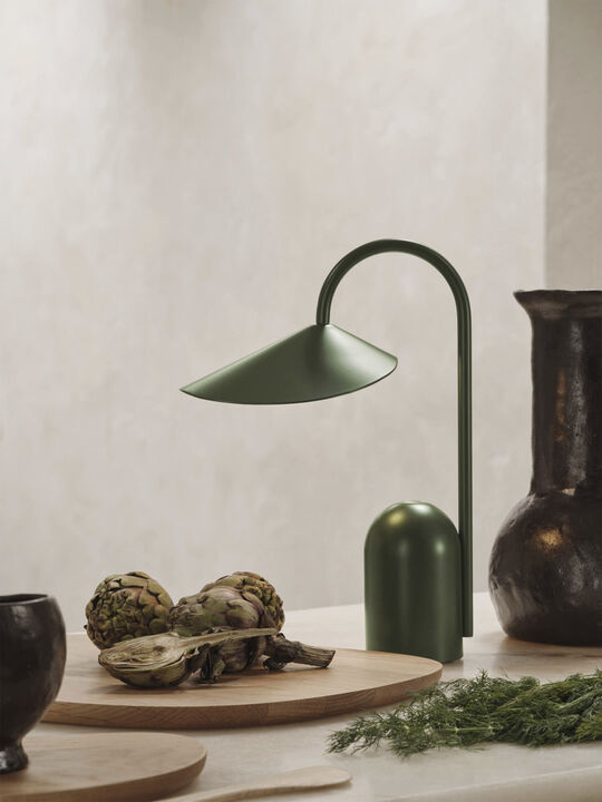 Arum Portable Lamp - Grass Green