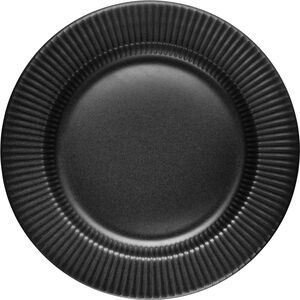 Legio Nova Middagstallerken 25 cm Black - 4 stk