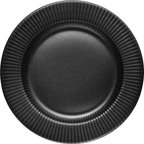 Legio Nova Middagstallerken 25 cm Black - 4 stk