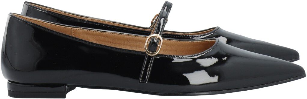 BIABARI Mary Jane Faux Leather
