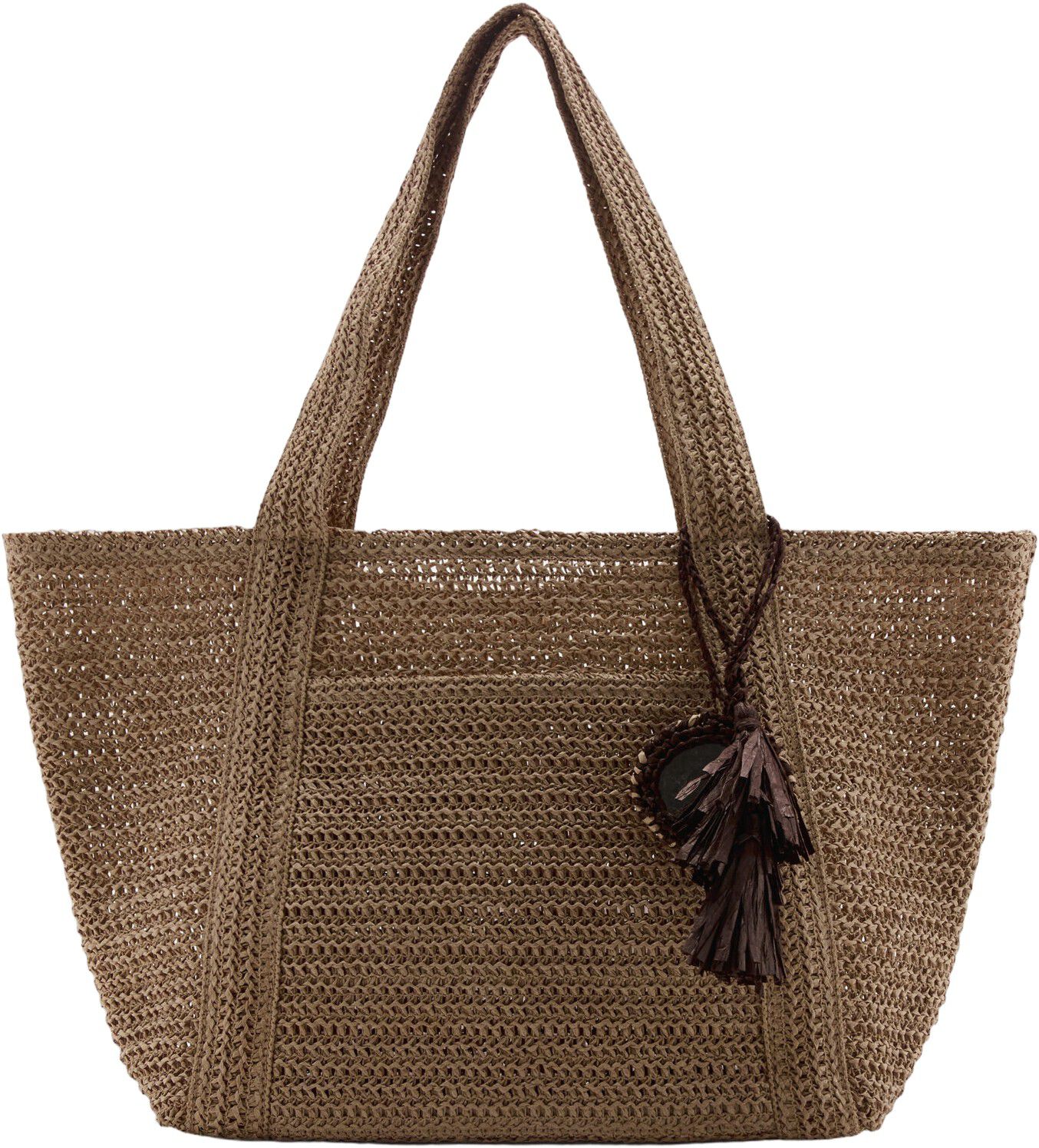 Natural fibre tote bag