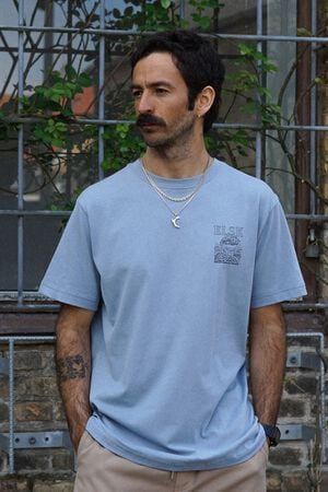 WIND CH MEN'S BRUSHED T-SHIRT