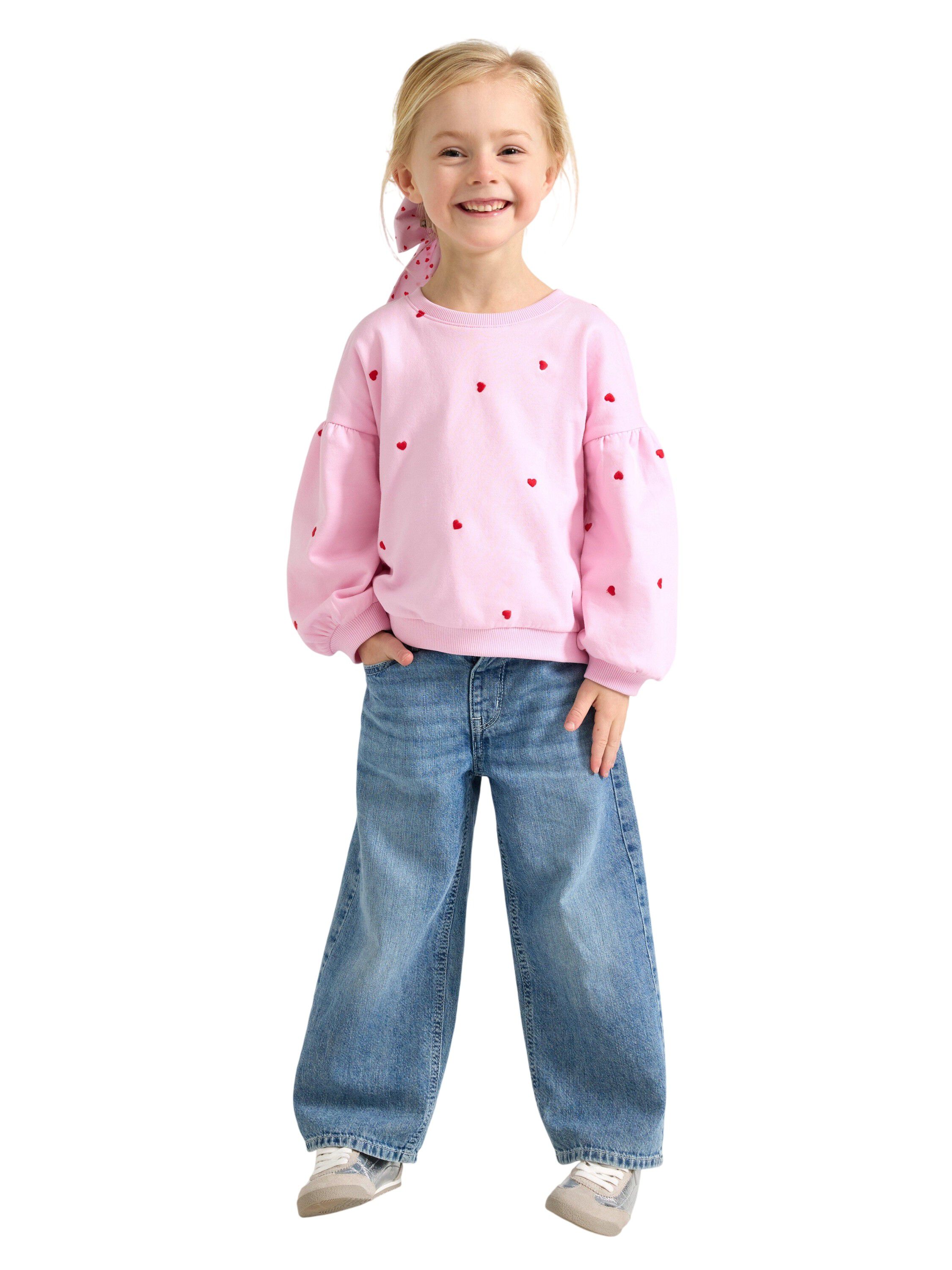 Cotton jumper with a relaxed fit an