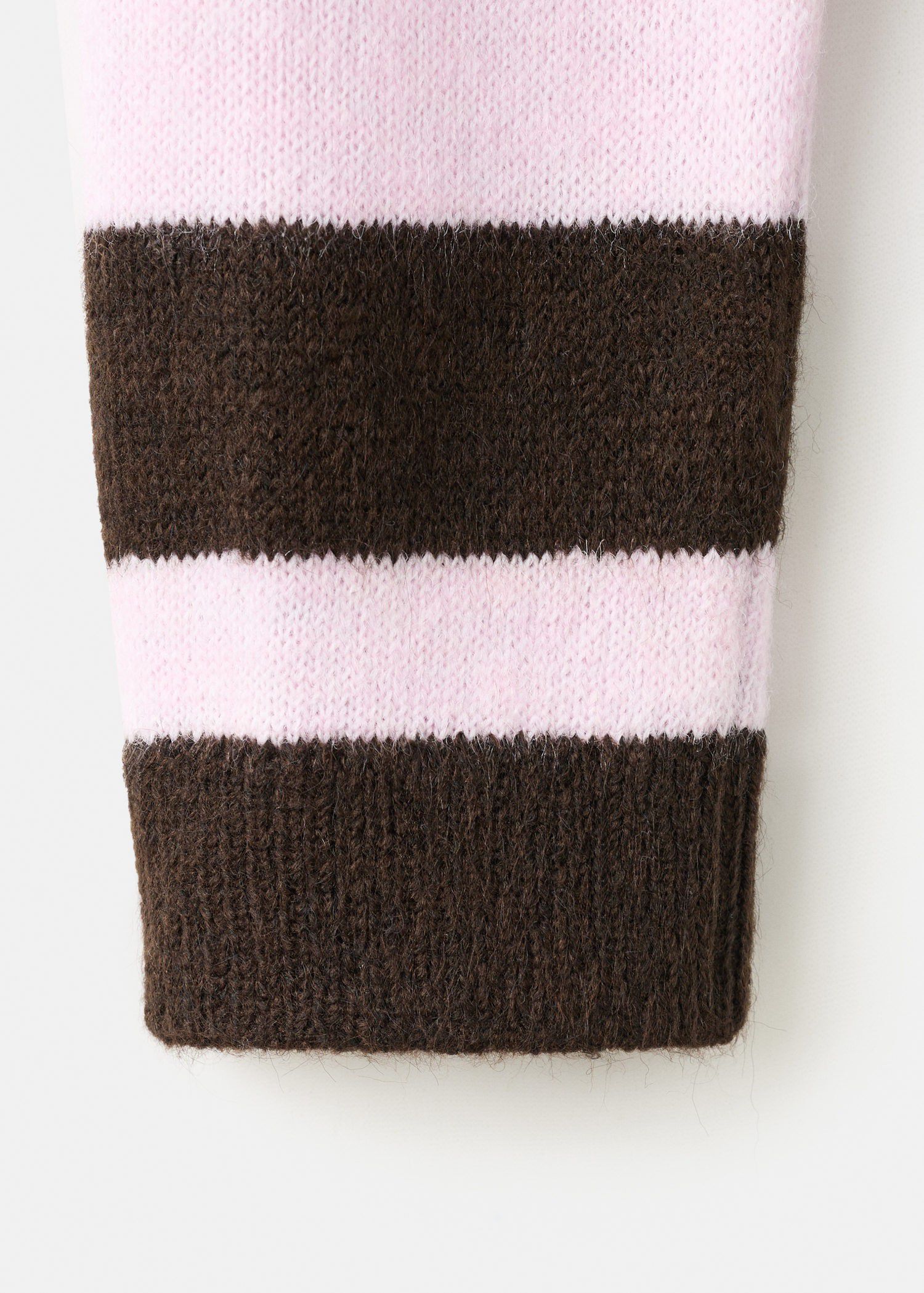 Knit striped sweater