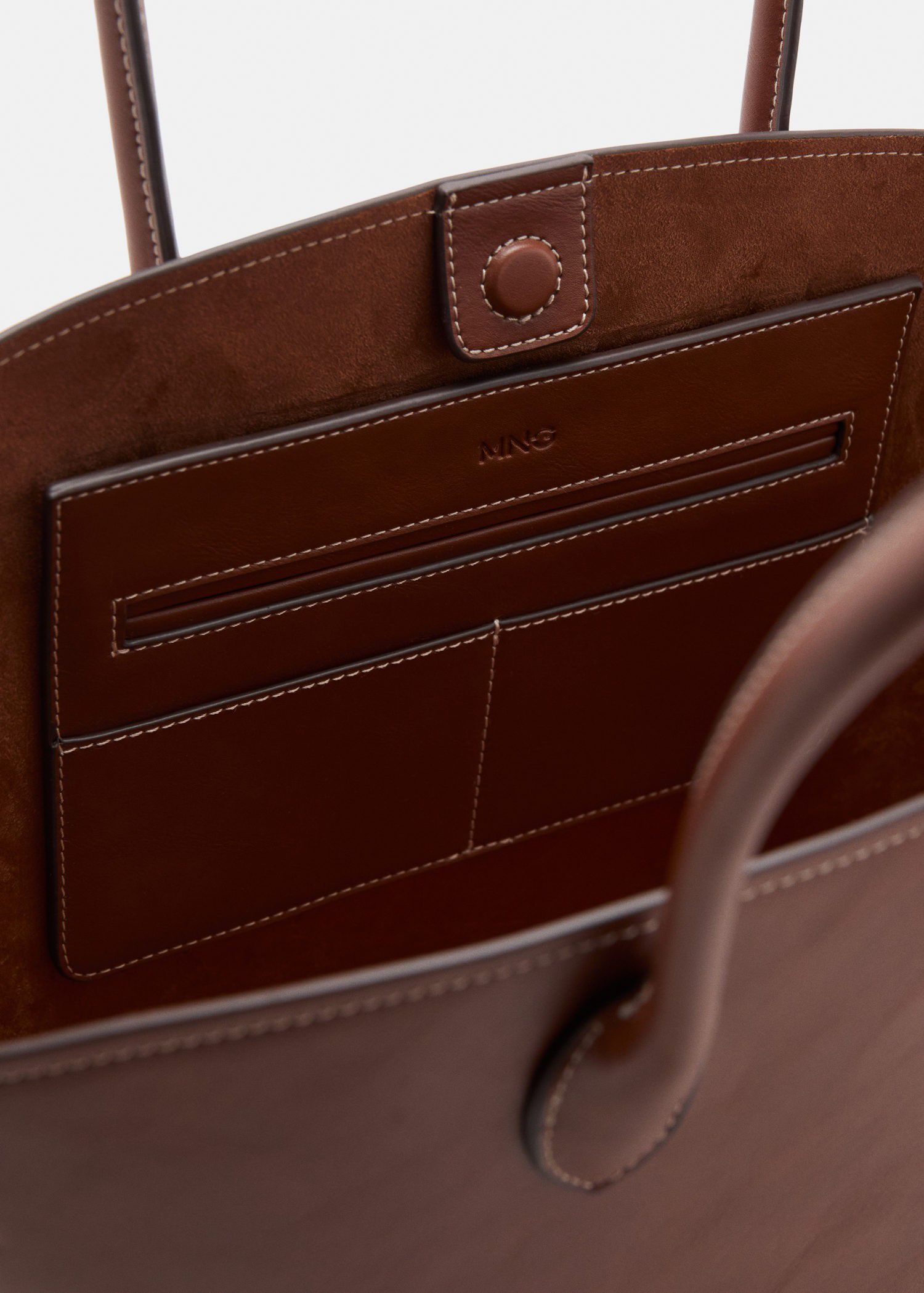 Shopper bag with double handle