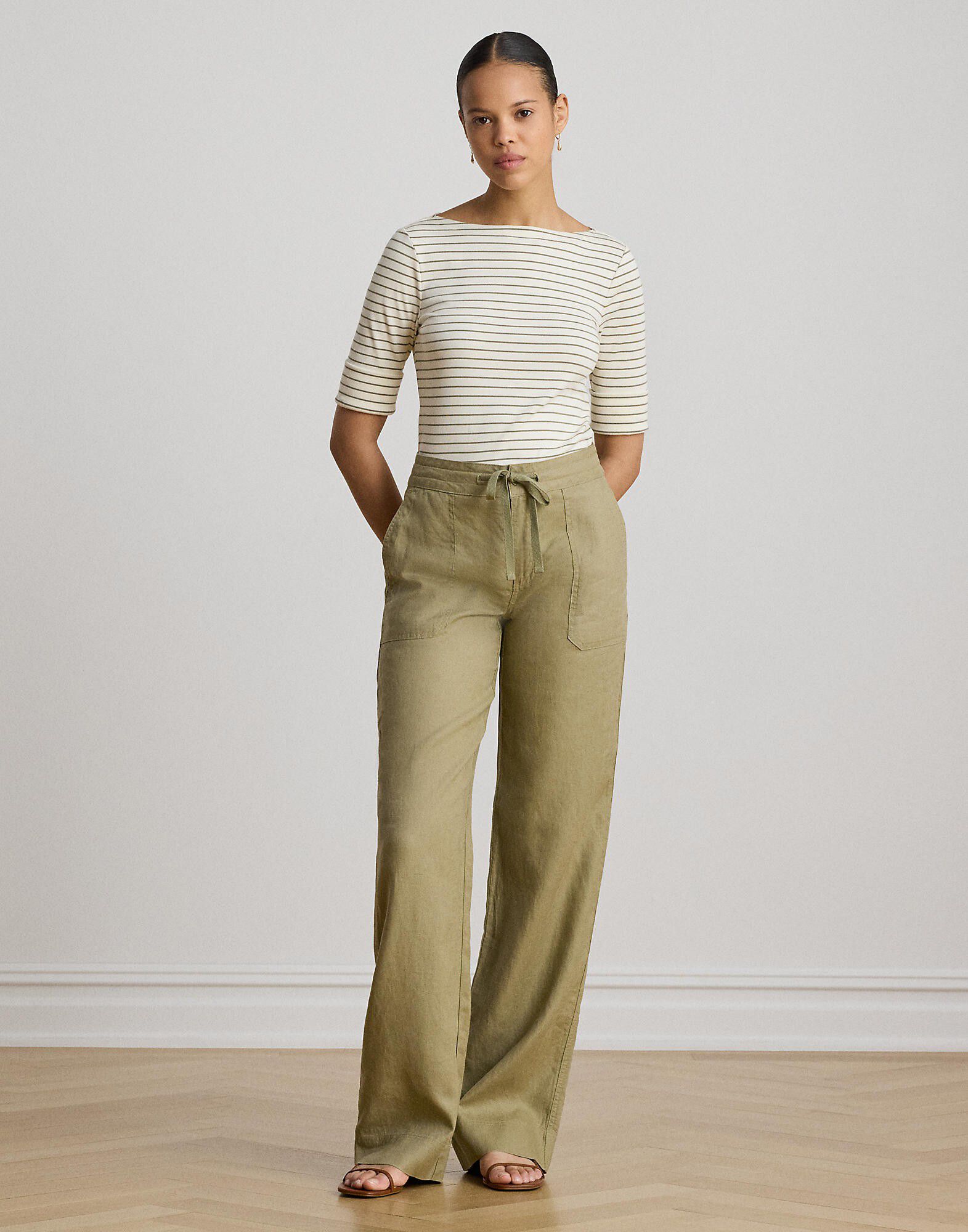 REFINED STR 1X1 RIB-KNT-T-SHIRT