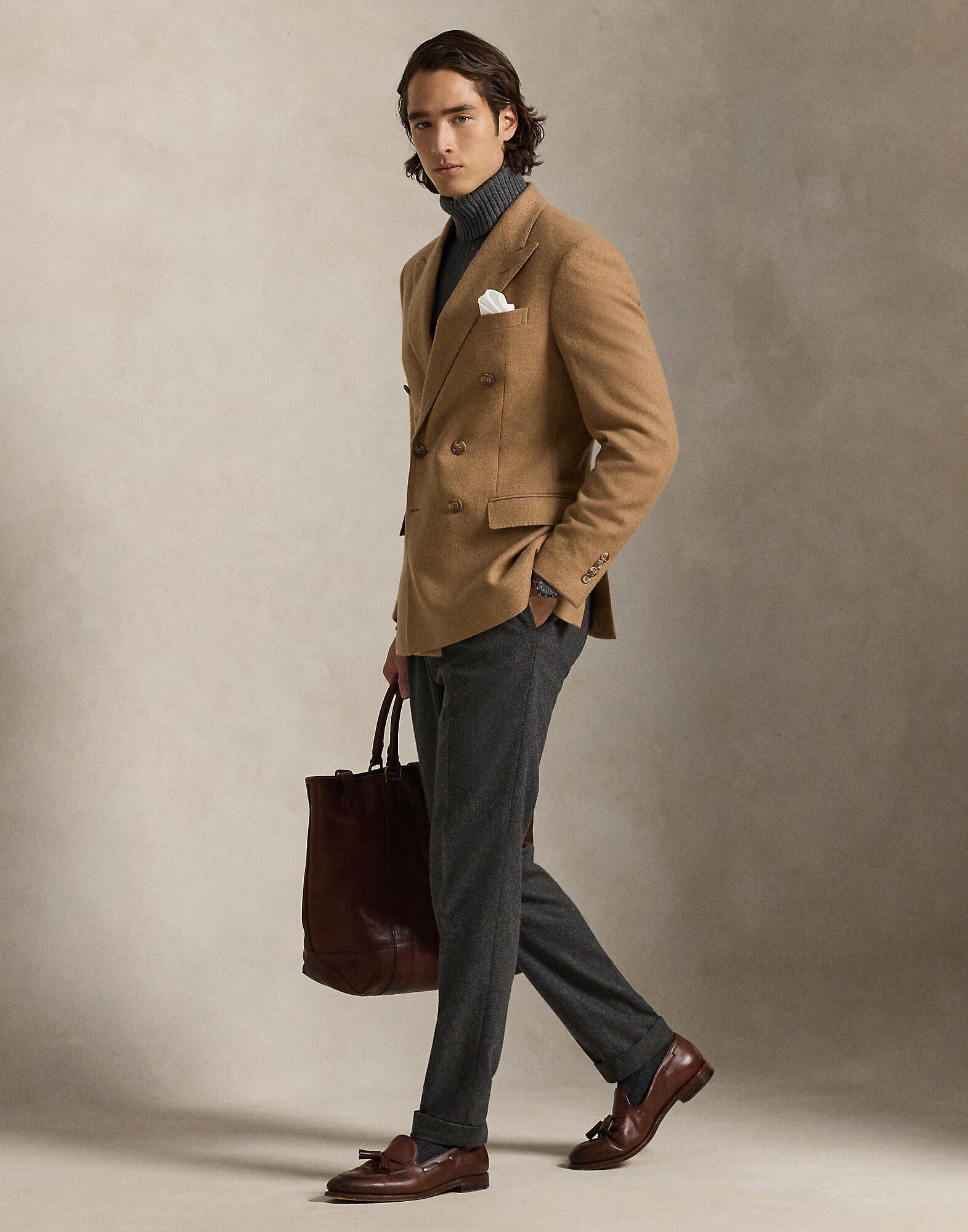 Polo Camel-Hair Sport Coat