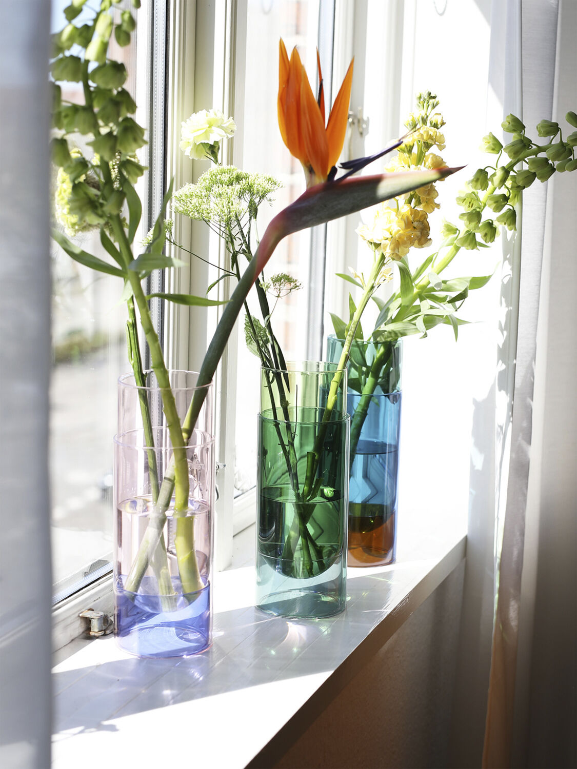 BOUQUET TUBE, LARGE, GREEN, 95270G