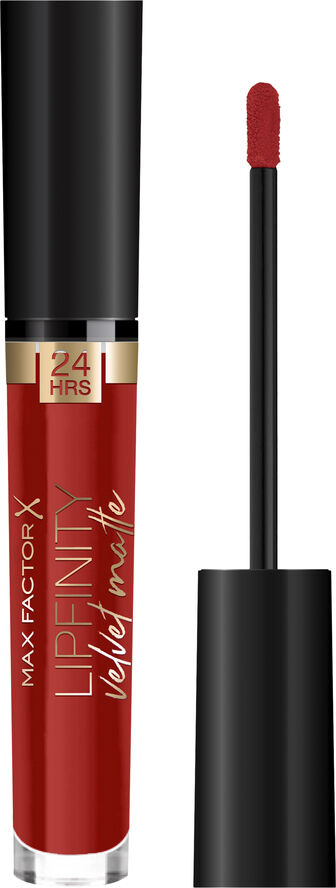 MAX FACTOR Lipfinity Velvet matte, 25 Red luxury, 3.5 ml