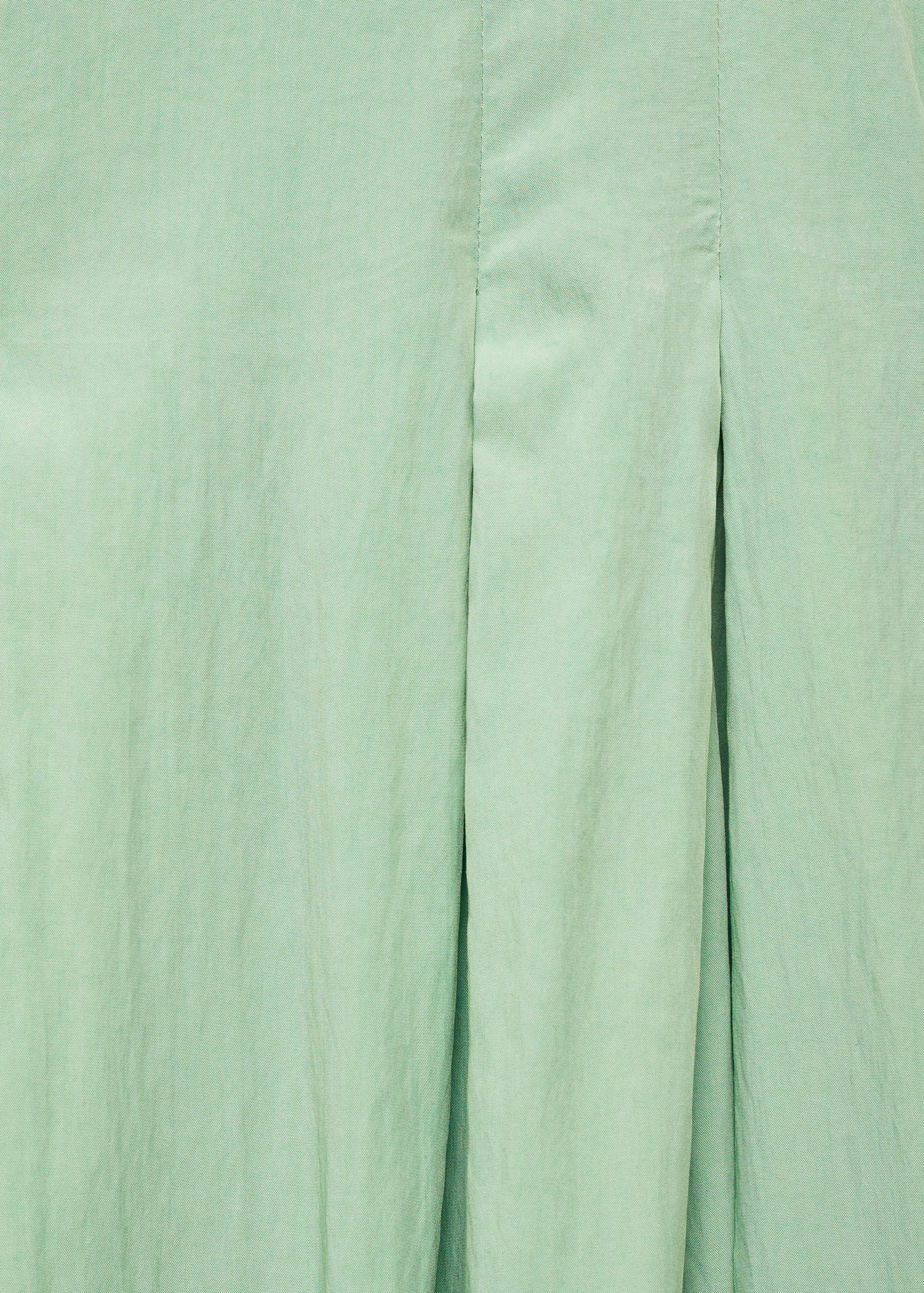 Midi-dress with pleats