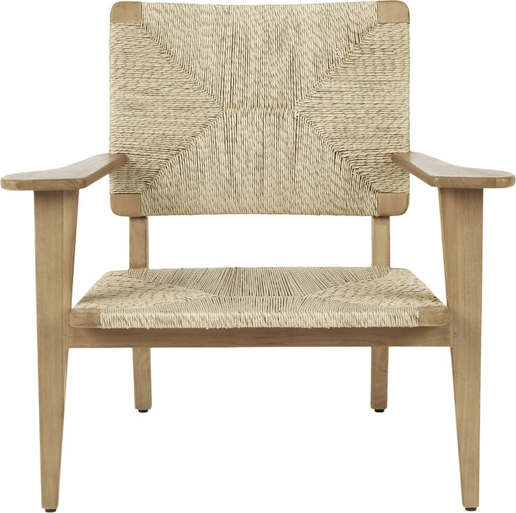 F-Chair Lounge Chair, Outdoor (Base: Natural teak)