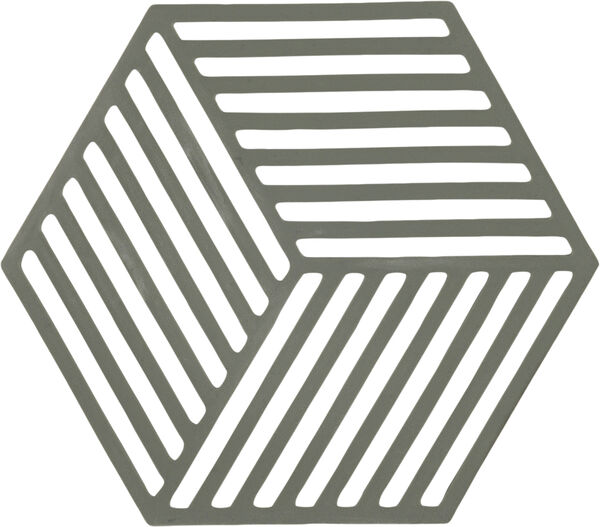 Grytunderlägg Hexagon Olive green