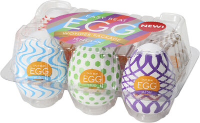 Tenga Egg Variety Pack - Wonder Onanihjälpemedel